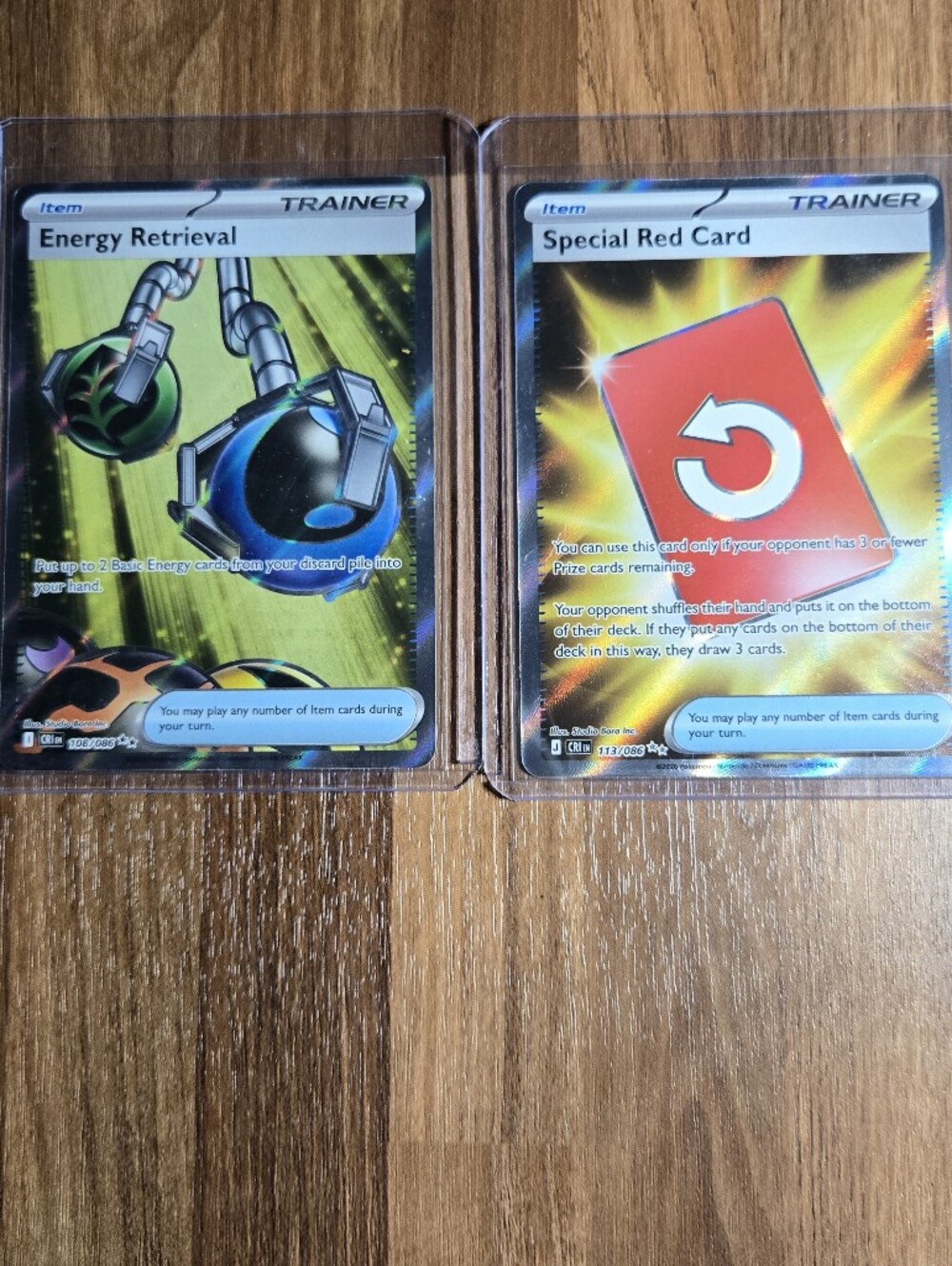 Pokémon Cards - Chaos Rising - Ultra Rares X2
